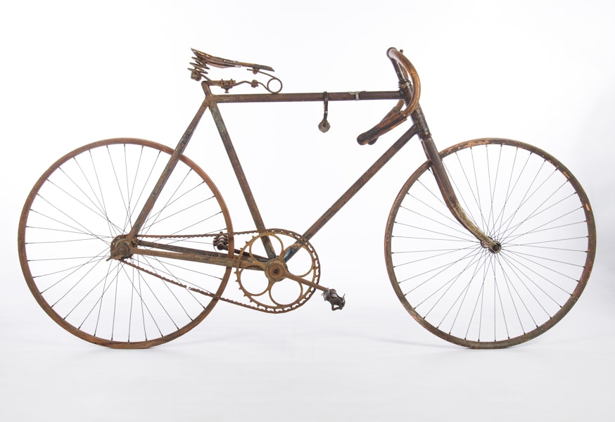 Track bicycle made by Racycle, 1909
