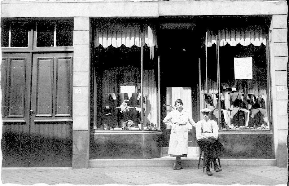 Opname voor winkel 1930